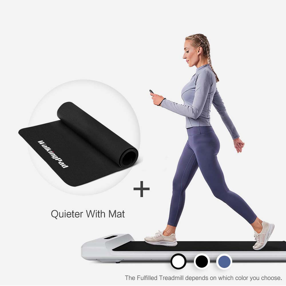 WalkingPad C2 Mini Foldable Walking Treadmill - White / 110V For U.S. / Mat