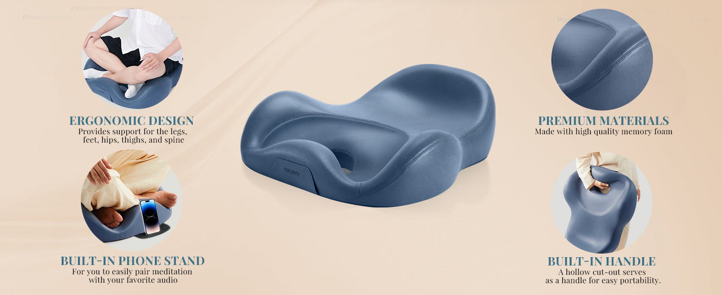 Kingsmith ergonomic meditation cushion 