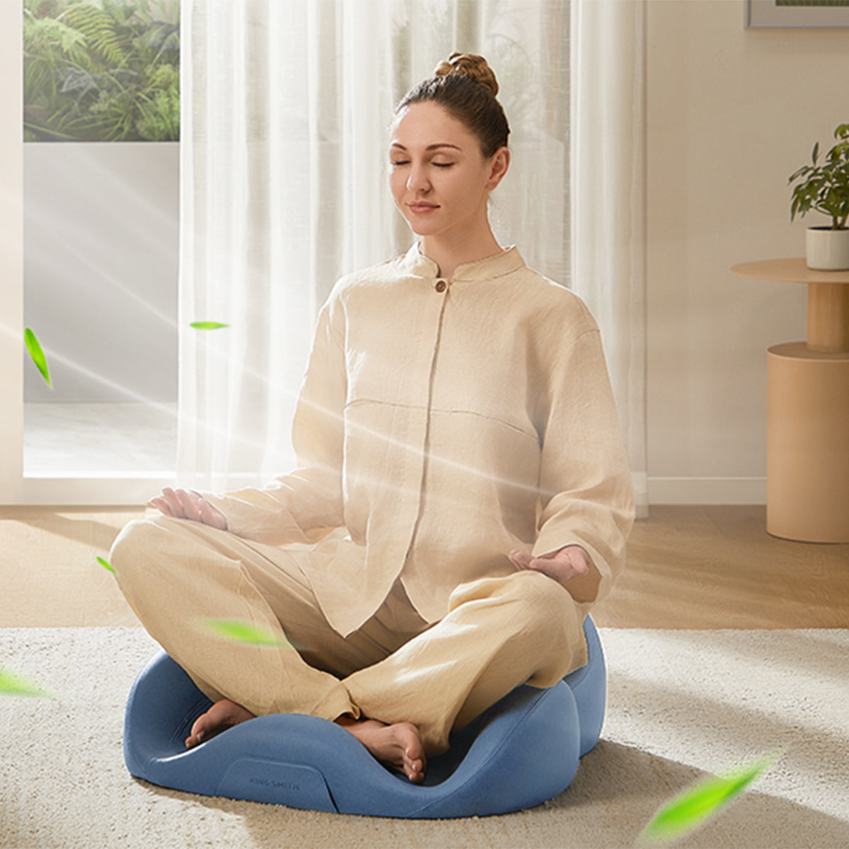 WalkingPad Meditation Cushion for Calmness and Peaceful Heart